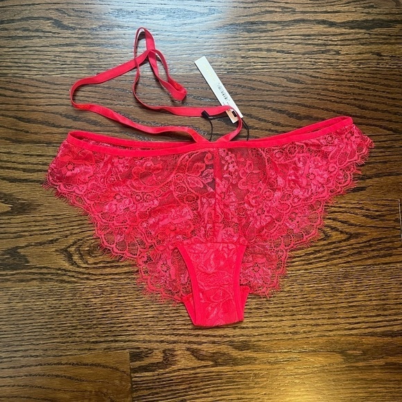 Stylestalker Safia Brief Lace Underwear Rose Size S NWT - Picture 4 of 8
